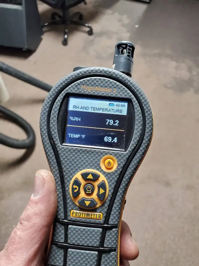 Moisture meter humidity assessment for Fire & Smoke Damage Restoration in Williamstown